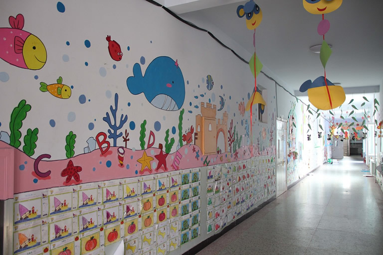 吉安花城手繪墻繪